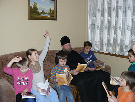 Библейская литература для детей в социальном приюте Тверской области