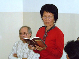 Выступления гостей на презентации книги "Бытие" на алтайском языке  
